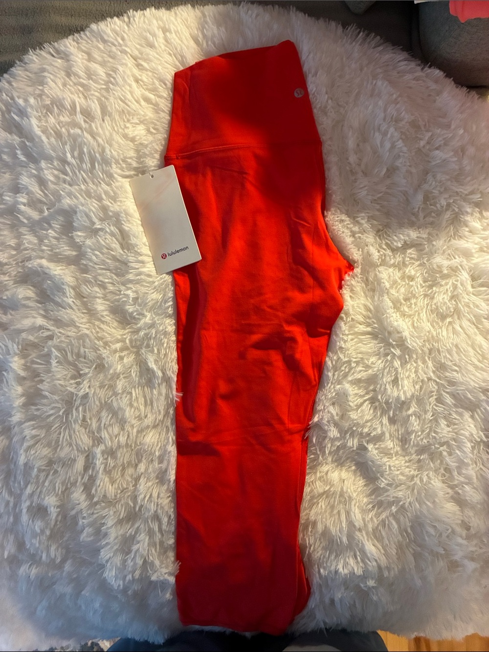 lululemon athletica Womens Bright Red Leggings